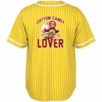 Cotton Candy Lover Tony Tony Chopper Yellow Baseball Shirt