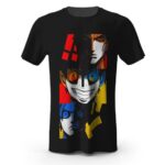 Ace Luffy Sabo Tri-Color Minimalist Art T-shirt