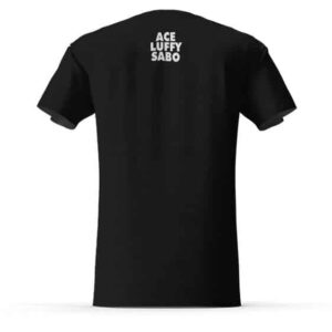 Ace Luffy Sabo Tri-Color Minimalist Art T-shirt