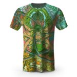 Asura Zoro Nine Sword Oriental Art Style Tees