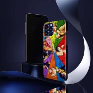 Awesome Mugiwara Pirates Multicolor iPhone 13 Fitted Cover
