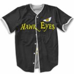 One Piece Dracule Mihawk Black Stylish Baseball Uniform