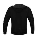 Badass Monkey D. Luffy Silhouette Portrait Black Hoodie