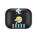 Black Leg Vinsmoke Sanji Skull Icon AirPods Case