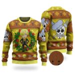 Black Leg Vinsmoke Sanji Ugly Christmas Sweater