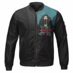 Brook The Soul King World Tour Design Black Bomber Jacket