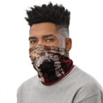 Buggy And Shanks Vintage Art Gradient Red Neck Warmer