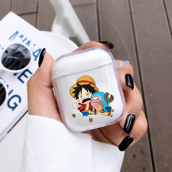 Chibi Luffy And Chopper AirPods Protective Case