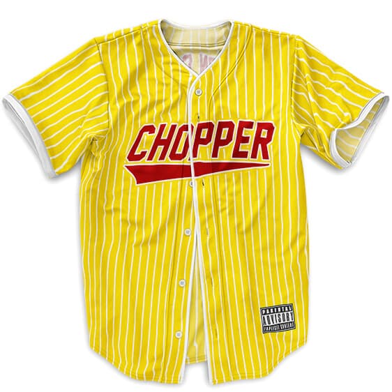 Cotton Candy Lover Tony Tony Chopper Yellow Baseball Shirt