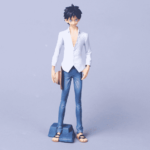 Dashing Monkey D. Luffy Casual Denim Lifestyle Toy Figurine