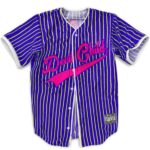 Devil Child Nico Robin Striped One Piece Baseball Uniform