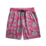Doflamingo's Ito Ito No Mi Pattern Swim Shorts
