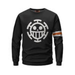 Donquixote Rosinante Corazon & Heart Pirate Logo Sweatshirt