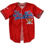 Dope Straw Hat Pirates Logo Luffy Baseball Shirt