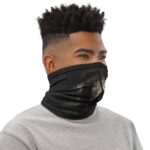 Dracule Mihawk And Shanks Silhouette Design Neck Gaiter