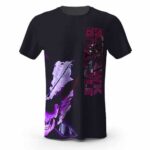 Dracule Mihawk Skull Vibrant Logo Art T-shirt