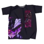 Dracule Mihawk Skull Vibrant Logo Art T-shirt