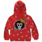 Dressrosa Arc Brook Floral Pattern Kids Hoodie