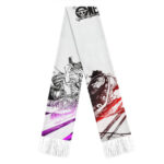 Edward Newgate Vs Gol D. Roger Comic Art Epic Wool Scarf