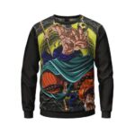 Enel With Four Large Tomoe Drums Crewneck Sweatshirt