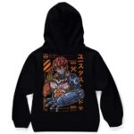 Eustass Kid Jiki Jiki No Mi Children's Hoodie