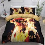 Fire Fist Portgas D. Ace Whitebeard Symbol Bedding Set