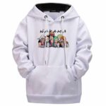 Friends Parody Nakama One Piece White Kids Hoodie