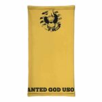 God Usopp Sniper Monochrome Design Yellow Neck Warmer