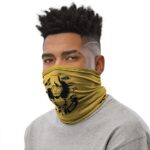 God Usopp Sniper Monochrome Design Yellow Neck Warmer