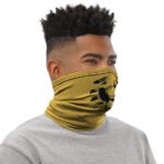 God Usopp Sniper Monochrome Design Yellow Neck Warmer