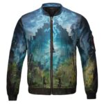 God of Skypiea Enel Lightning Technique Bomber Jacket