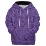 Gomu Gomu No Mi Devil Fruit Pattern Kids Hoodie