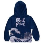 Great Wave Kanagawa Thousand Sunny Kids Hoodie