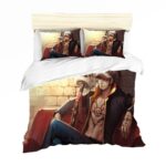 Heart Pirates Captain Trafalgar D. Water Law Bedding Set