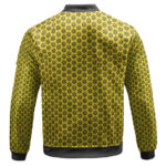 Heart Pirates Jolly Roger Pattern Yellow Bomber Jacket