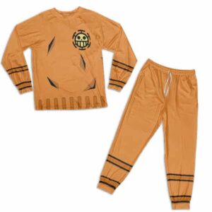 Heart Pirates Navigator Bepo Costume Orange Pajamas Set