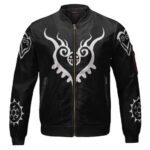 Heart Pirates Trafalgar Law Tattoos Black Bomber Jacket