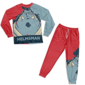 Hope Art Jinbe Helmsman Of The Straw Hat Pirates Pajamas Set