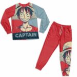 Hope Parody Straw Hat Captain Luffy Artwork Nightwear Set