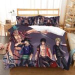 Impressive Straw Hat Pirates Anime Fan Art Bedding Set