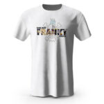 Iron Man Cyborg Franky Skull BF-37 Logo White Tees