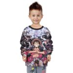 Monkey D. Luffy All Gear Forms Kids Sweater