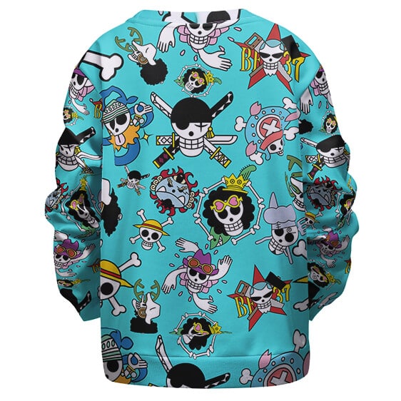 Straw Hat Pirates Skull Symbols Kids Sweatshirt