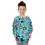 Straw Hat Pirates Skull Symbols Kids Sweatshirt