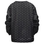 Straw Hat Skull Jolly Roger Pattern Kids Sweater