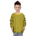 Heart Pirates Jolly Roger Pattern Children Sweater