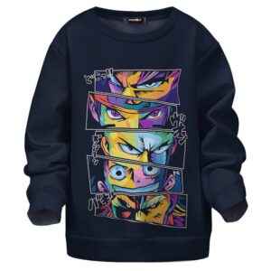 Luffy Goku Naruto Saitama All Might Kids Sweater