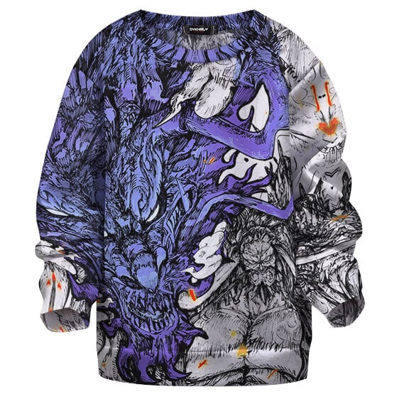 Kaidou Beast Emperor Dragon Sketch Kids Sweatshirt