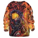 Sanji Stealth Black Raid Suit Children Sweatshirt