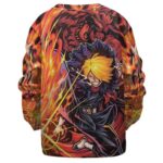 Sanji Stealth Black Raid Suit Children Sweatshirt